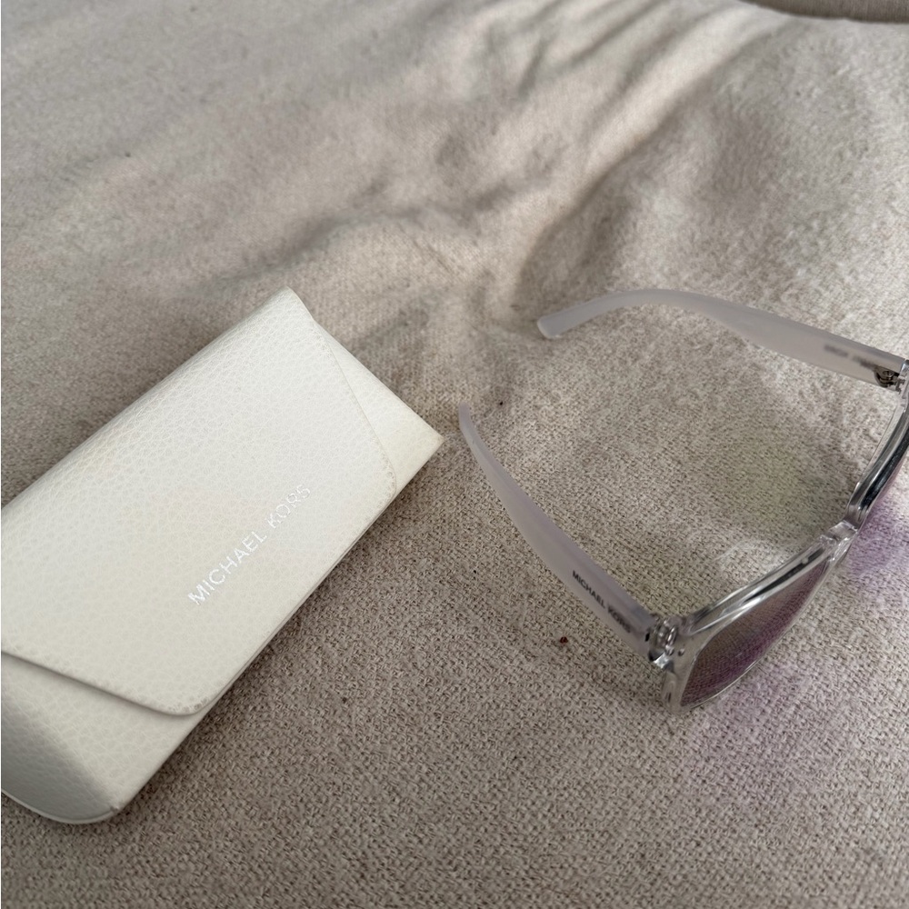 Michael Kors Clear Frame Sunglasses - Picture 3 of 4